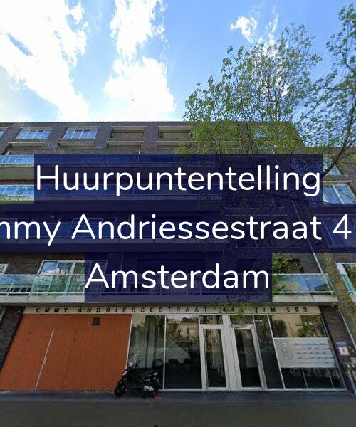 Foto gevel Huurpuntentelling voor Emmy Andriessestraat 468, Amsterdam