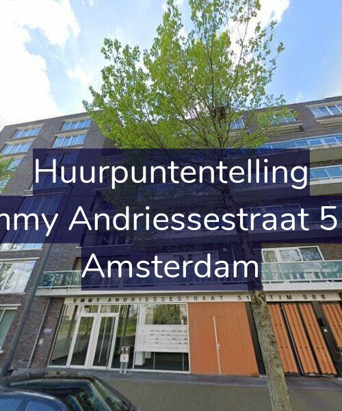 Foto gevel Huurpuntentelling voor Emmy Andriessestraat 558, Amsterdam