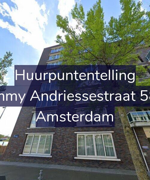 Foto gevel Huurpuntentelling voor Emmy Andriessestraat 580, Amsterdam