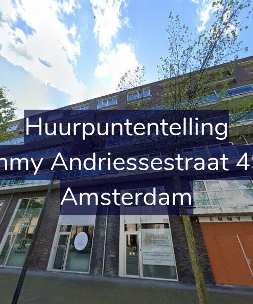 Foto gevel Huurpuntentelling voor Emmy Andriessestraat 492, Amsterdam