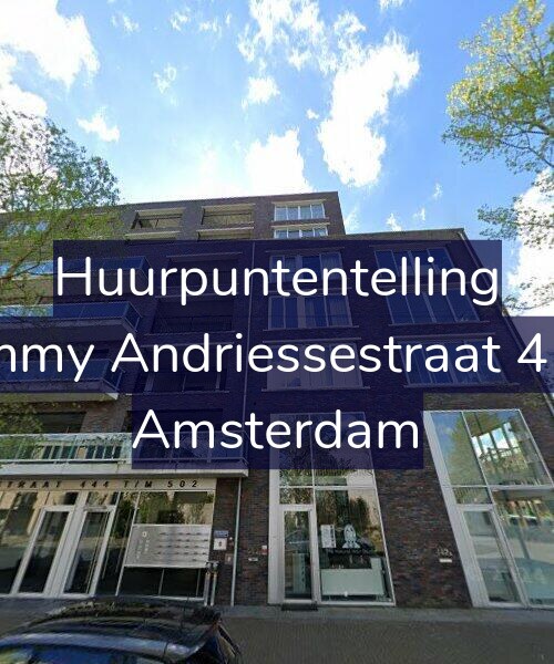 Foto gevel Huurpuntentelling voor Emmy Andriessestraat 454, Amsterdam