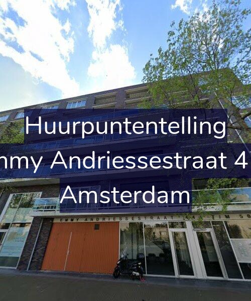 Foto gevel Huurpuntentelling voor Emmy Andriessestraat 474, Amsterdam