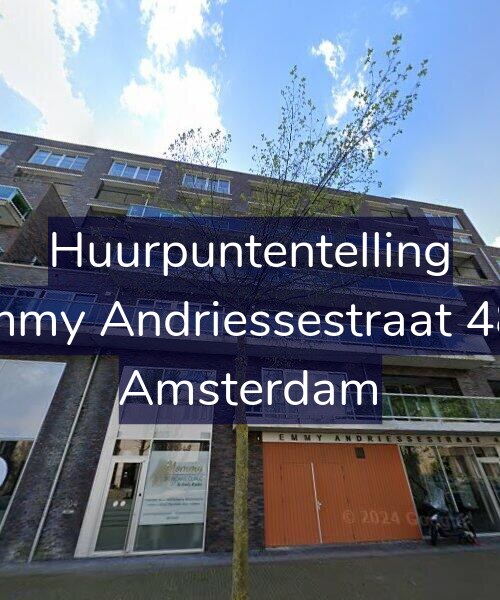 Foto gevel Huurpuntentelling voor Emmy Andriessestraat 482, Amsterdam