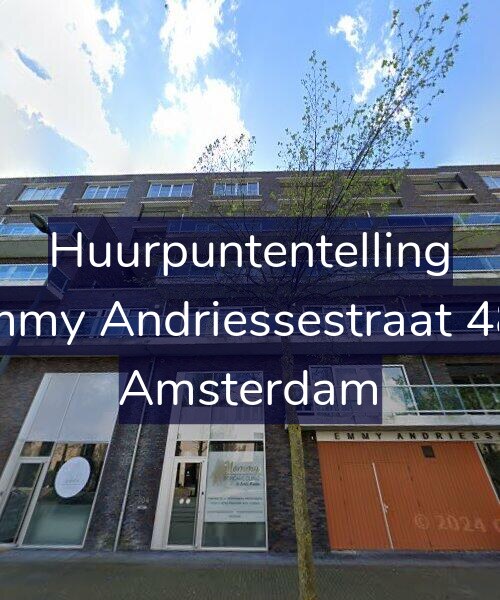 Foto gevel Huurpuntentelling voor Emmy Andriessestraat 486, Amsterdam