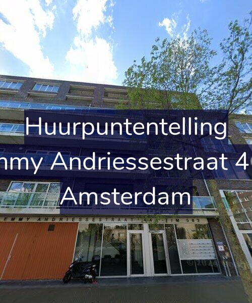Foto gevel Huurpuntentelling voor Emmy Andriessestraat 466, Amsterdam