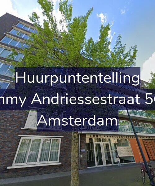 Foto gevel Huurpuntentelling voor Emmy Andriessestraat 566, Amsterdam
