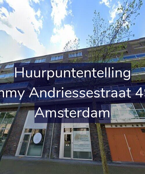 Foto gevel Huurpuntentelling voor Emmy Andriessestraat 490, Amsterdam