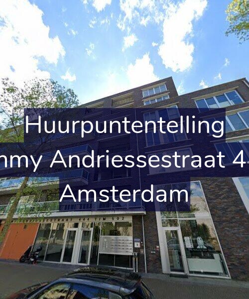 Foto gevel Huurpuntentelling voor Emmy Andriessestraat 444, Amsterdam