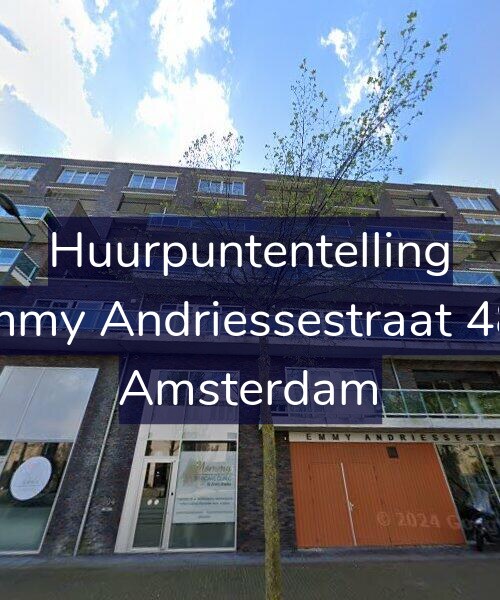 Foto gevel Huurpuntentelling voor Emmy Andriessestraat 484, Amsterdam