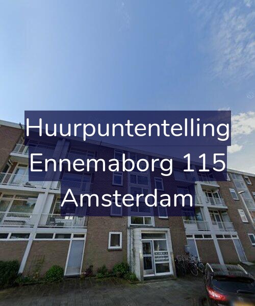 Foto gevel Huurpuntentelling voor Ennemaborg 115, Amsterdam