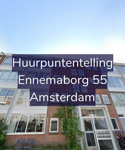 Foto gevel Huurpuntentelling voor Ennemaborg 55, Amsterdam