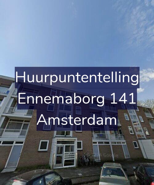 Foto gevel Huurpuntentelling voor Ennemaborg 141, Amsterdam