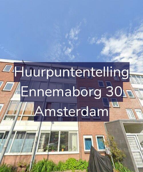 Foto gevel Huurpuntentelling voor Ennemaborg 30, Amsterdam