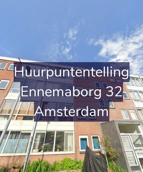 Foto gevel Huurpuntentelling voor Ennemaborg 32, Amsterdam