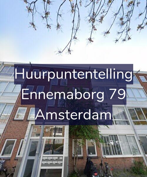 Foto gevel Huurpuntentelling voor Ennemaborg 79, Amsterdam