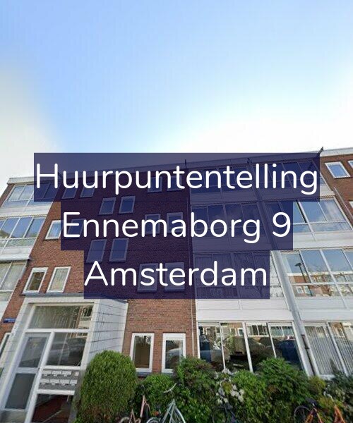 Foto gevel Huurpuntentelling voor Ennemaborg 9, Amsterdam