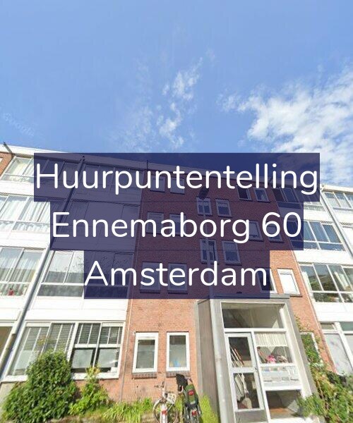 Foto gevel Huurpuntentelling voor Ennemaborg 60, Amsterdam