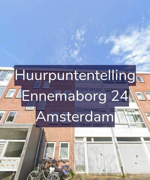 Foto gevel Huurpuntentelling voor Ennemaborg 24, Amsterdam
