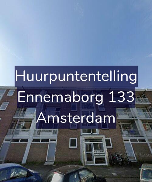 Foto gevel Huurpuntentelling voor Ennemaborg 133, Amsterdam