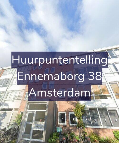 Foto gevel Huurpuntentelling voor Ennemaborg 38, Amsterdam