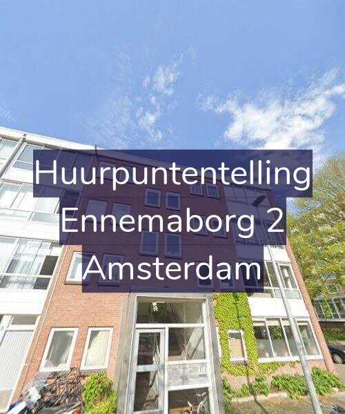 Foto gevel Huurpuntentelling voor Ennemaborg 2, Amsterdam