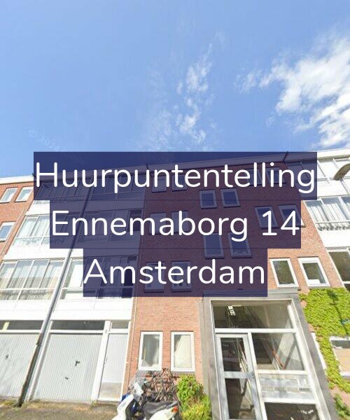 Foto gevel Huurpuntentelling voor Ennemaborg 14, Amsterdam