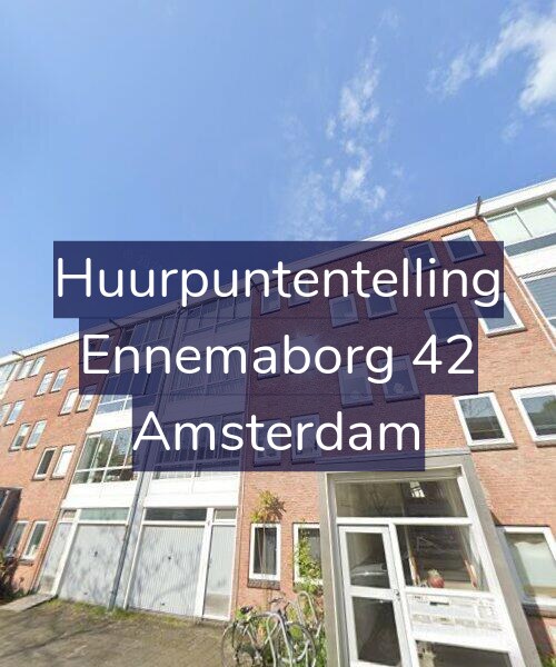Foto gevel Huurpuntentelling voor Ennemaborg 42, Amsterdam