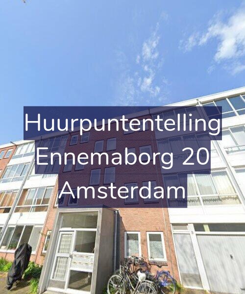 Foto gevel Huurpuntentelling voor Ennemaborg 20, Amsterdam