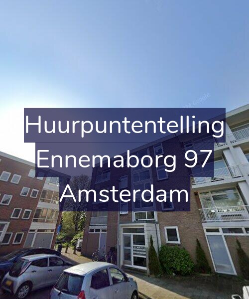 Foto gevel Huurpuntentelling voor Ennemaborg 97, Amsterdam