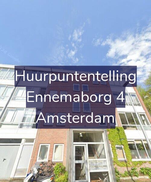 Foto gevel Huurpuntentelling voor Ennemaborg 4, Amsterdam