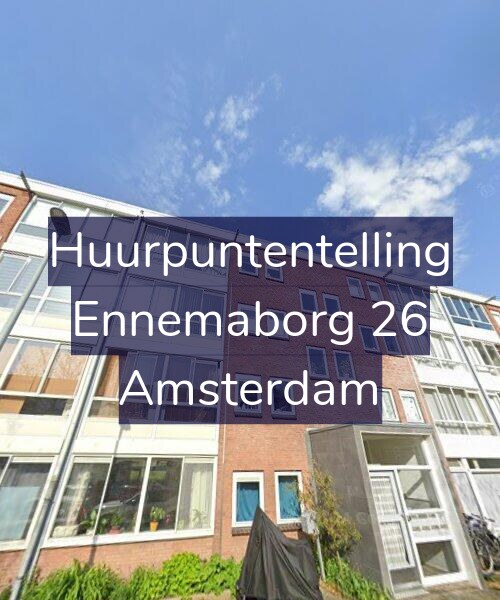 Foto gevel Huurpuntentelling voor Ennemaborg 26, Amsterdam
