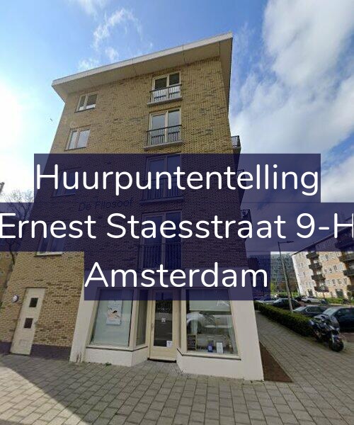 Foto gevel Huurpuntentelling voor Ernest Staesstraat 9-H, Amsterdam