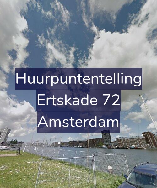 Foto gevel Huurpuntentelling voor Ertskade 72, Amsterdam