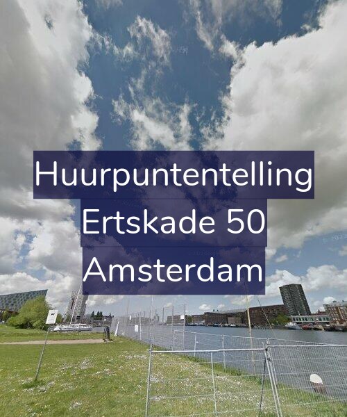Foto gevel Huurpuntentelling voor Ertskade 50, Amsterdam