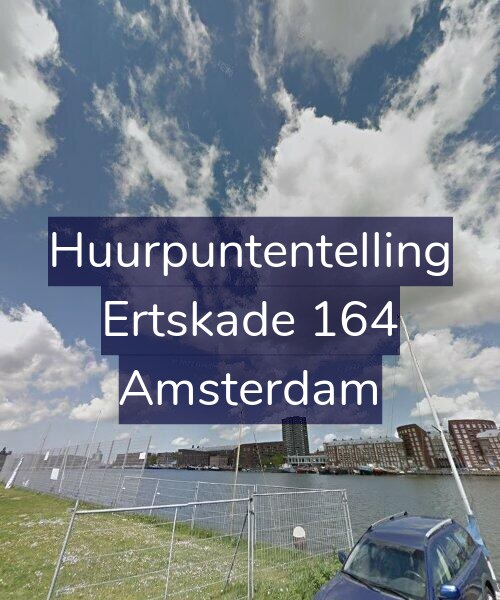 Foto gevel Huurpuntentelling voor Ertskade 164, Amsterdam