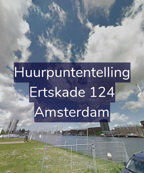 Foto gevel Huurpuntentelling voor Ertskade 124, Amsterdam