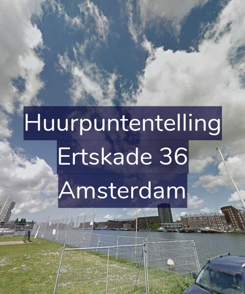 Foto gevel Huurpuntentelling voor Ertskade 36, Amsterdam