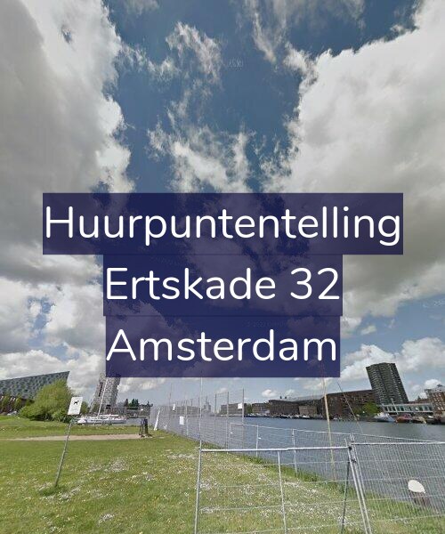 Foto gevel Huurpuntentelling voor Ertskade 32, Amsterdam