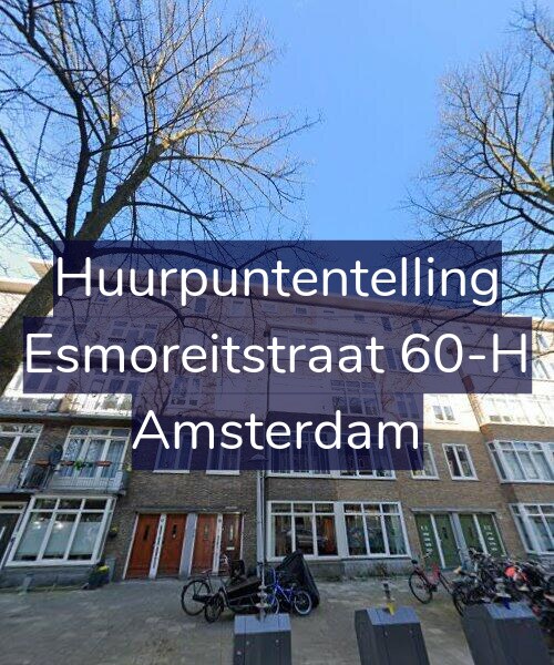 Foto gevel Huurpuntentelling voor Esmoreitstraat 60-H, Amsterdam