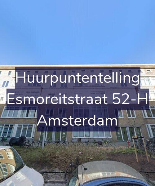 Foto gevel Huurpuntentelling voor Esmoreitstraat 52-H, Amsterdam