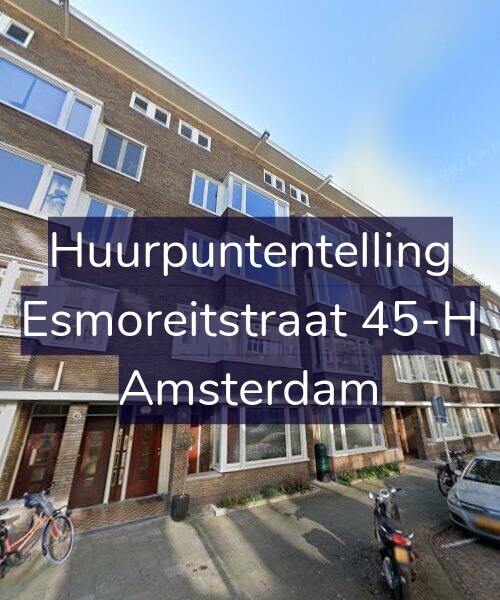 Foto gevel Huurpuntentelling voor Esmoreitstraat 45-H, Amsterdam