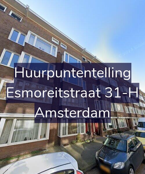 Foto gevel Huurpuntentelling voor Esmoreitstraat 31-H, Amsterdam
