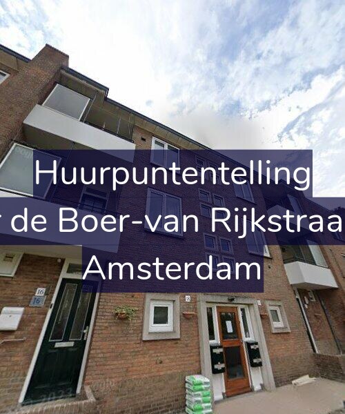 Foto gevel Huurpuntentelling voor Esther de Boer-van Rijkstraat 18-2, Amsterdam