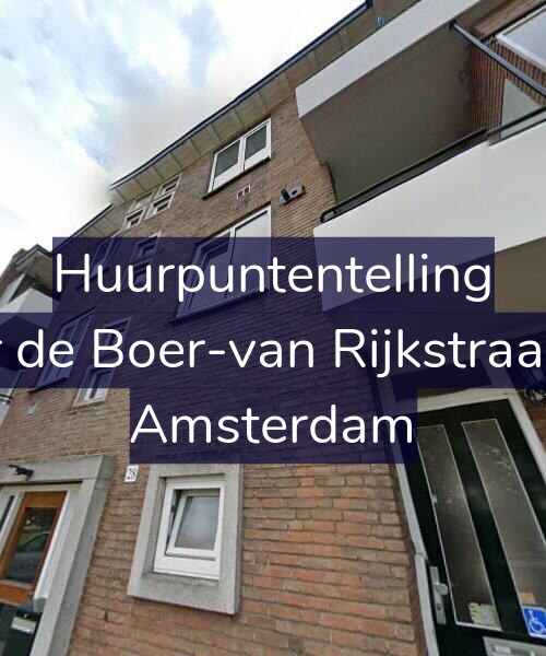 Foto gevel Huurpuntentelling voor Esther de Boer-van Rijkstraat 28-2, Amsterdam