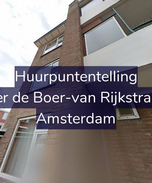 Foto gevel Huurpuntentelling voor Esther de Boer-van Rijkstraat 54, Amsterdam
