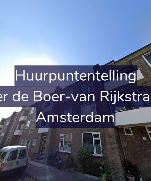 Foto gevel Huurpuntentelling voor Esther de Boer-van Rijkstraat 32, Amsterdam