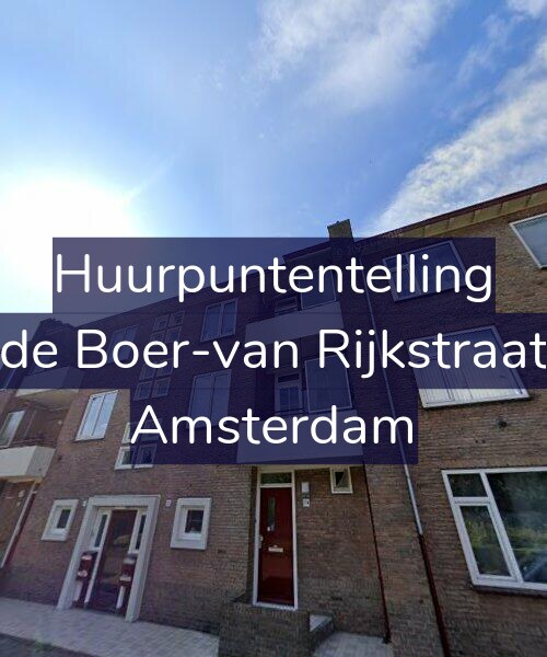 Foto gevel Huurpuntentelling voor Esther de Boer-van Rijkstraat 172-1, Amsterdam
