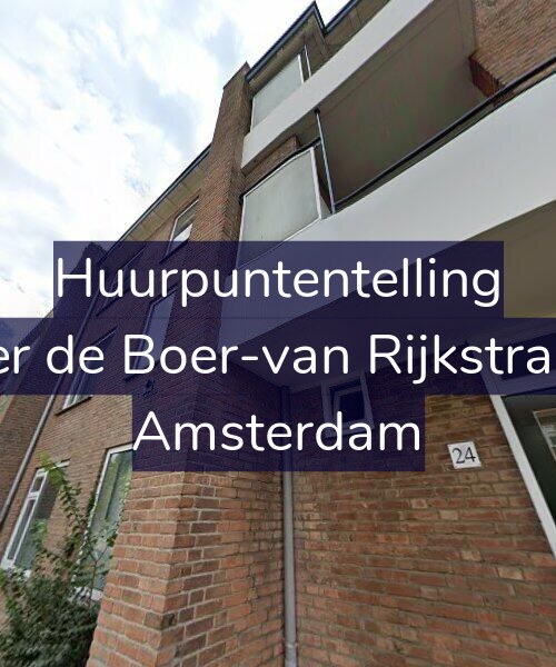 Foto gevel Huurpuntentelling voor Esther de Boer-van Rijkstraat 24, Amsterdam