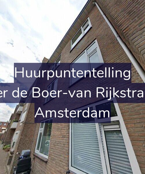 Foto gevel Huurpuntentelling voor Esther de Boer-van Rijkstraat 68, Amsterdam
