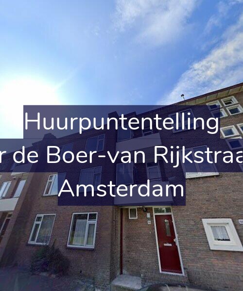 Foto gevel Huurpuntentelling voor Esther de Boer-van Rijkstraat 184, Amsterdam